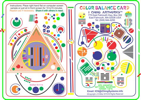 Color Balance Card