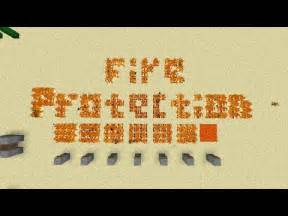 Enchanting Tutorial 5 - Fire Protection Enchantment I, II, III and IV ...