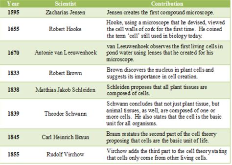 How did technology impact the development of cell theory? - eNotes.com