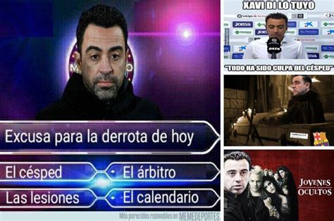 El pez muere por su propia boca: Xavi es víctima de los memes luego de ...