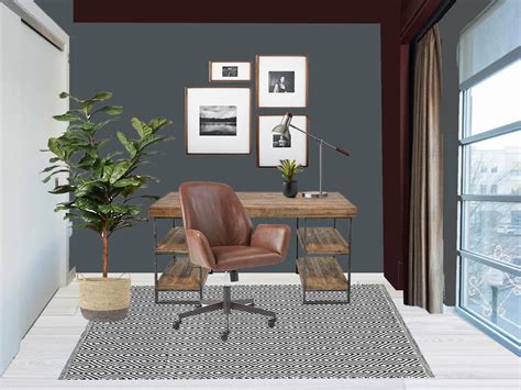 Studio Office Design: Modern Industrial - Tuft & Trim