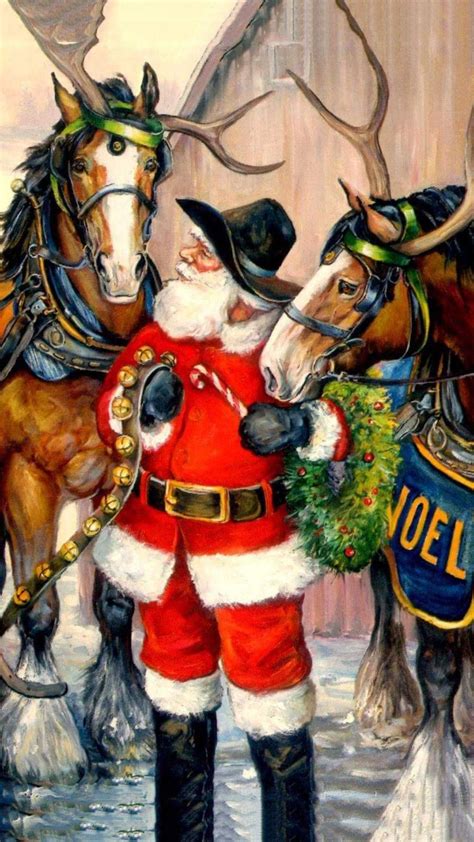 Cowboy Christmas Wallpaper - iXpap | Cowboy christmas, Western christmas cards, Christmas wallpaper