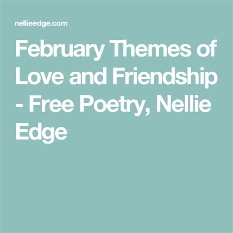 Love and friendship poem theme - ferowl