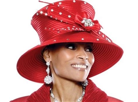 Fancy Red Hats for Ladies