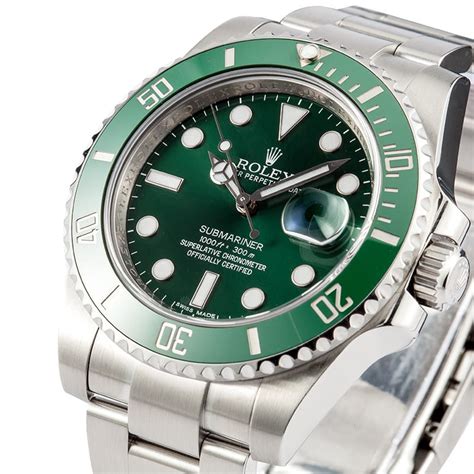 Green Rolex Submariner 116610V Ceramic - Submariner Green 116610V Anniversary | Bob's Watches