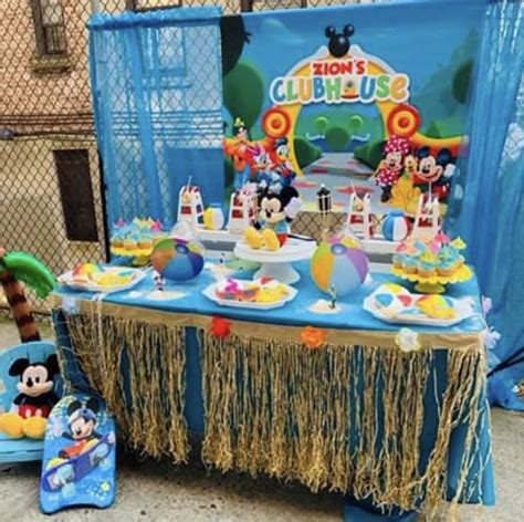 Mickey Mouse Beach Party Supplies