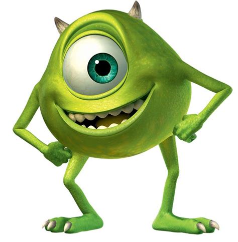 Mike Wazowski is like a cyclops because he also has one eye. A cyclops ...