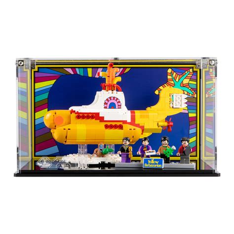 Display case for LEGO Ideas: Yellow Submarine (21306)– Wicked Brick