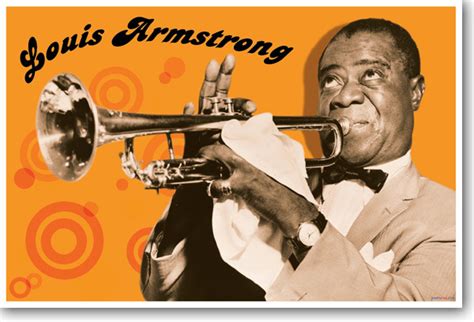 Louis Armstrong - NEW Famous Person Music Poster - PosterEnvy.com