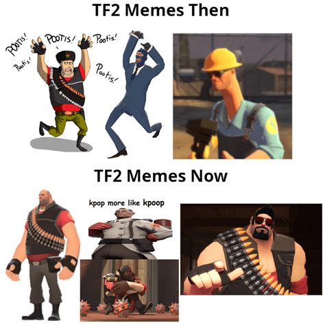 TF2 Memes Then VS Now : tf2