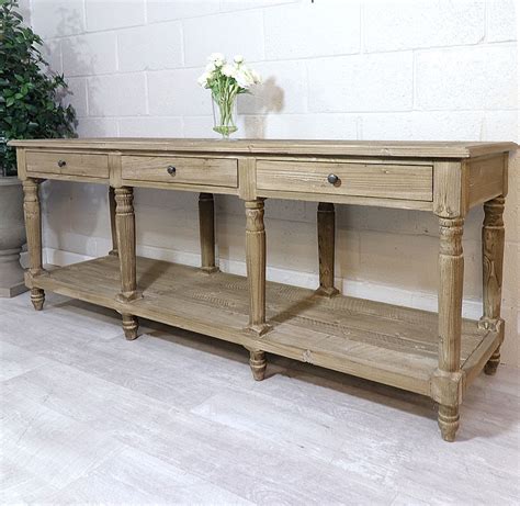 Large Open Console Table