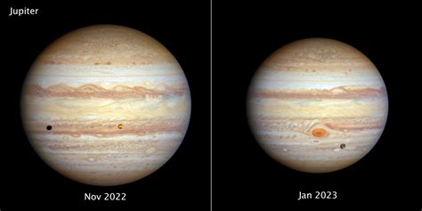 ESA - Hubble image of Jupiter (November 2022 and January 2023)