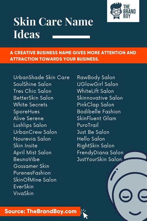 2650+ Skin Care Business Name Ideas and Domains (Generator + Guide) | Skin care business, Shop ...