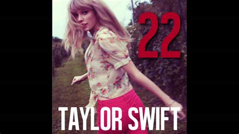 Taylor Swift - 22 Karaoke Cover Backing Track Acoustic Instrumental ...