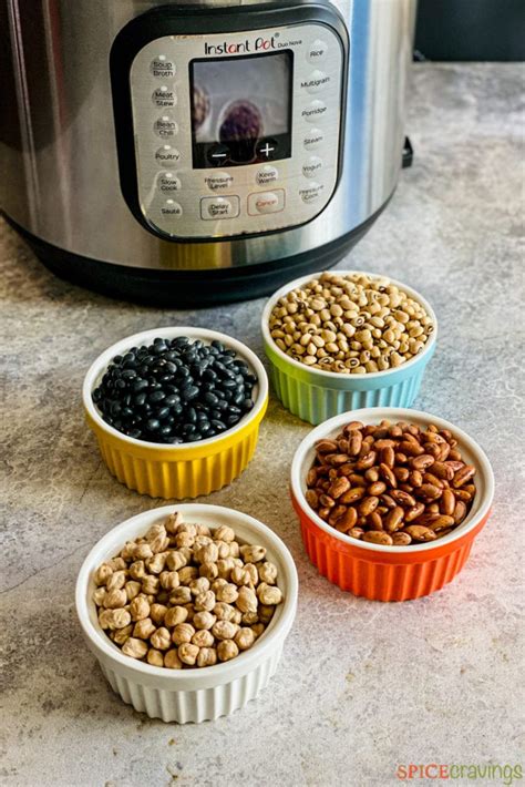 Instant Pot Beans Recipe (Soaked & Unsoaked) - Spice Cravings