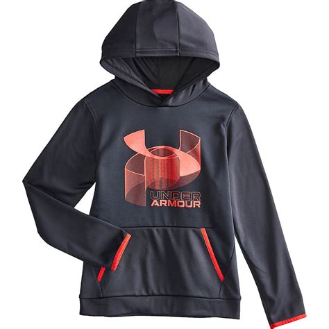 Under Armour Boys' Armour Fleece Branded Hoodie | Academy