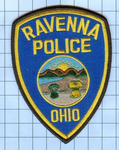 POLICE PATCH - RAVENNA OHIO | eBay