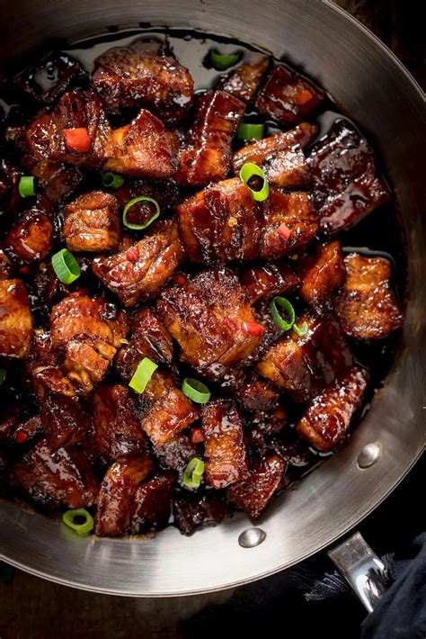 Sticky Chinese Pork Belly - Nicky's Kitchen Sanctuary