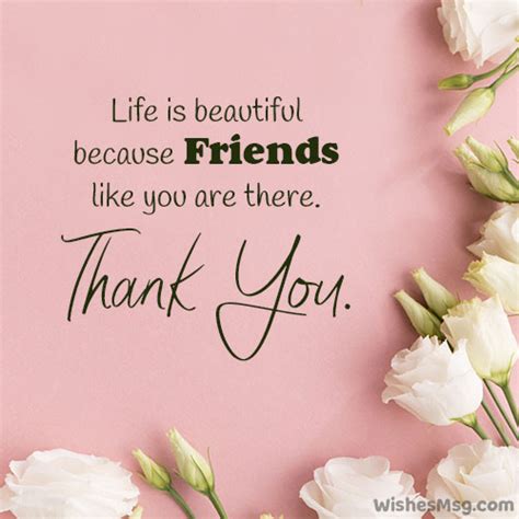 Adorable Thank You Messages For Friends Appreciation Quotes | Hot Sex ...