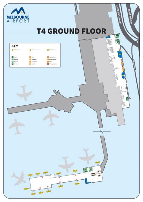 Melbourne Airport (MEL) Terminal Maps, Shops, Restaurants, Food Court 2021