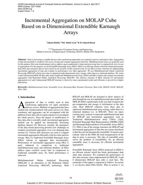 (PDF) Incremental Aggregation on MOLAP Cube Based on n ...ijcsn.org/IJCSN-2017/6-2/Incremental ...