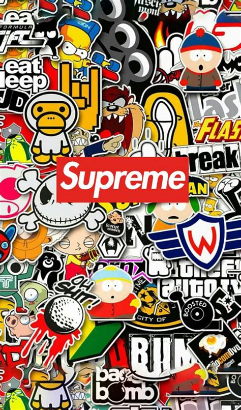 iPhone Cartoon Supreme Wallpapers - Top Free iPhone Cartoon Supreme Backgrounds - WallpaperAccess