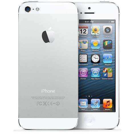 Apple iPhone 5 - 16GB 4" White/Silver AT&T – iTechDeals