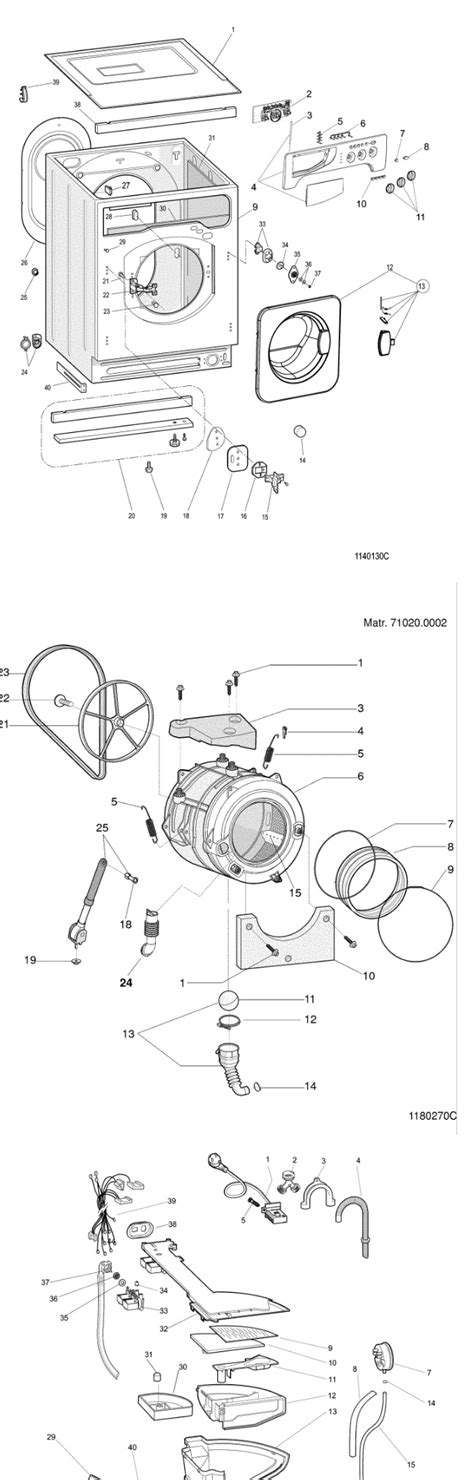 Indesit Washing Machine Parts Diagram | Reviewmotors.co