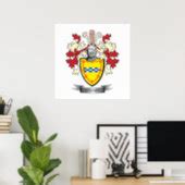 Stuart Family Crest Coat of Arms Poster | Zazzle