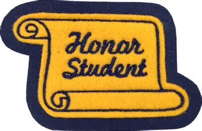 Honor Student Scroll - Phoenix Lettering