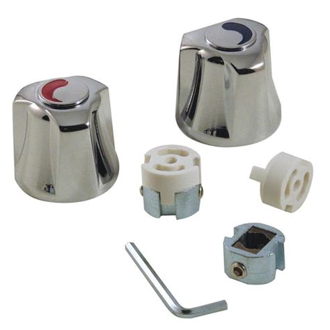 Danco 2-Pack Chrome Knob Bathroom Sink Faucet Handle at Lowes.com