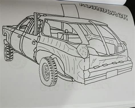 Demolition Derby Car Coloring Book – NLR Derby Parts