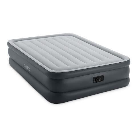 Intex Dura-beam Essential Rest Air Mattress with Built-in Electric Pump, Queen - Walmart.com ...