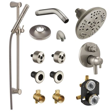 DELTA Trinsic Shower System Stainless at Lowes.com