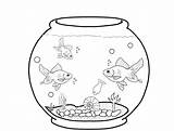 Vissen Kleurplaten Aquarium – sketch template