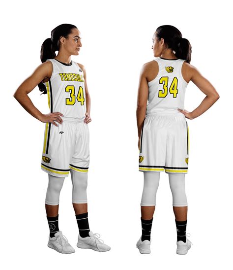 Custom Women's Basketball Uniforms | Sample Design C| All Pro Team Sports