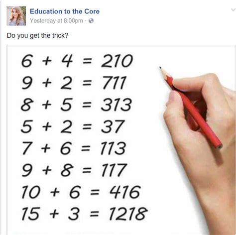 Some Sharing of Teacher Resources I've Found: Math "Tricks"