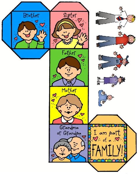 Familia Preschool Family Theme, Preschool Learning Activities, Family Crafts, Toddler Activities ...