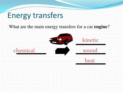 Energy Transfer Diagram Car