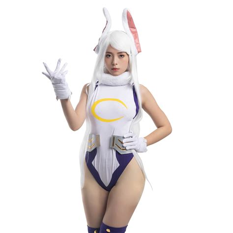 Rabbit Hero Mirko Rumi Usagiyama BNH Ears and tail for cosplay - tropicalexpressllc.com