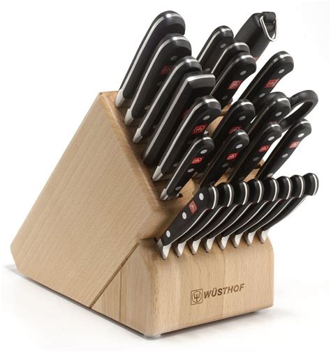 Wusthof Classic 26-Piece Block Knife Set - Our Pampered Home | Knife ...