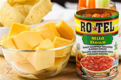 Velveeta Rotel Dip (2 Ingredient Recipe!) - Our Zesty Life