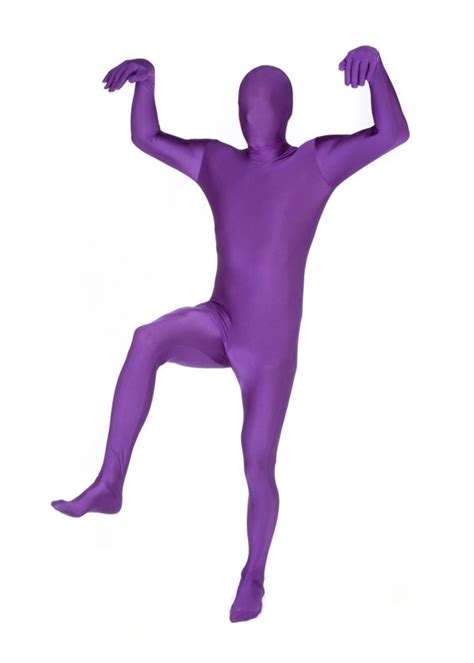 Purple Morphsuit Costume - Men's - Party On!