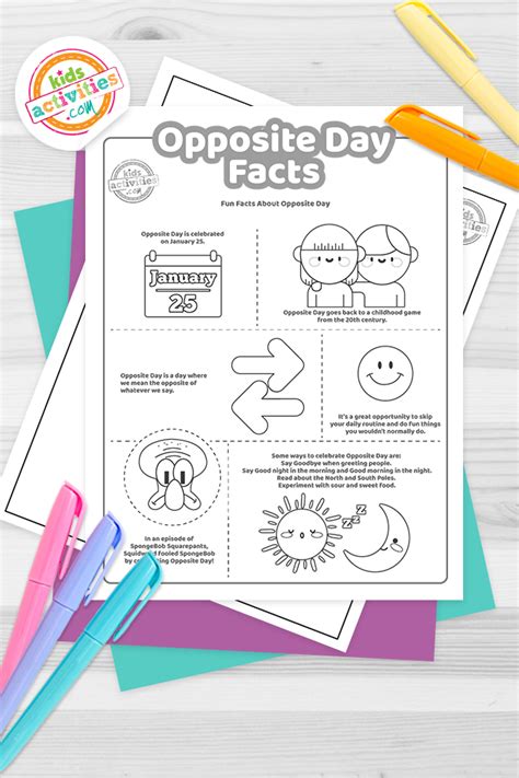 National Opposite Day: Opposite Day Ideas - Kids Activities Blog