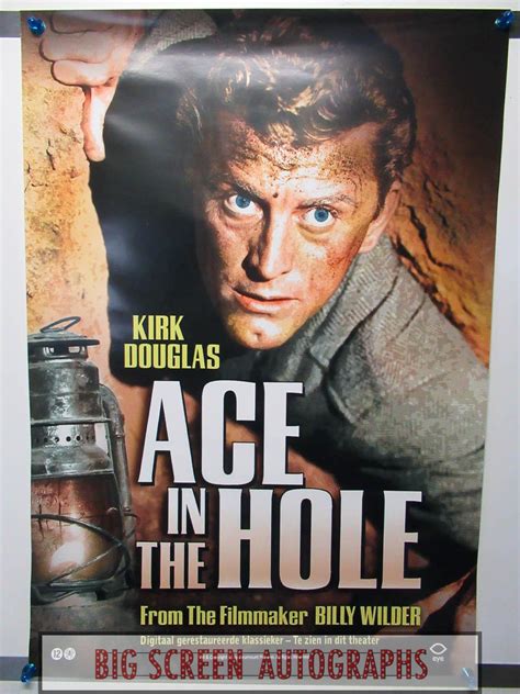 Ace in the hole one sheet poster | Big Screen Autographs