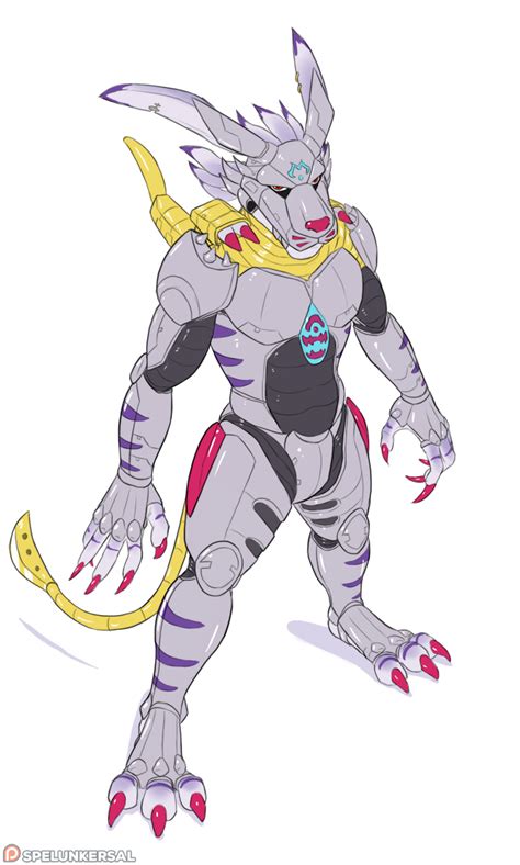 Metalgarurumon Redesign — Weasyl