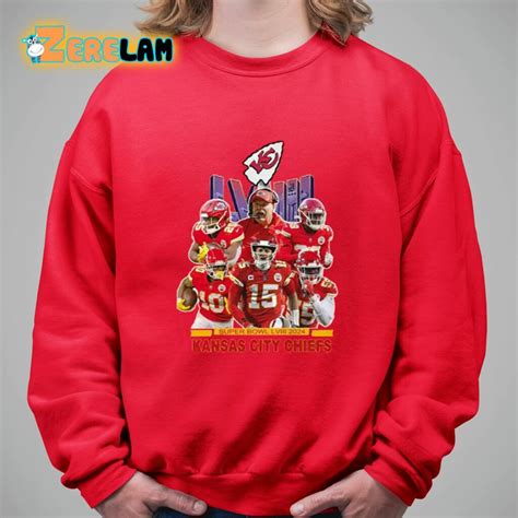 Super Bowl LVIII 2024 Chiefs Shirt - Zerelam