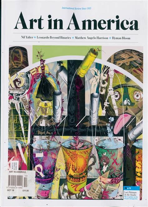 Art In America Magazine Subscription | Buy at Newsstand.co.uk | Visual Arts