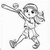 Major League Baseball Coloring Page  Coloring For Kids – Smart sketch template