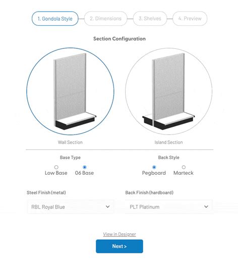 Lozier Gondola Shelving Kits | Advance Displays